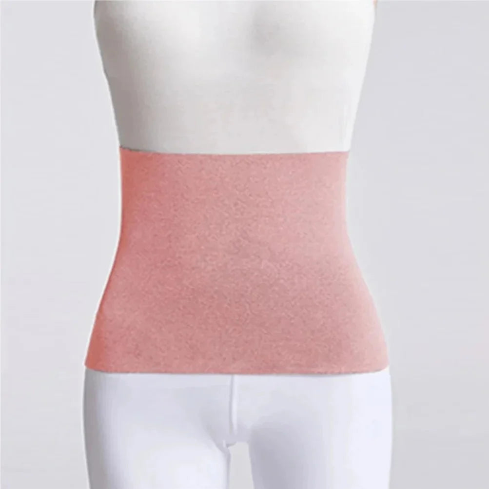 Waist Support Band Warming Elastic Cotton Breathable