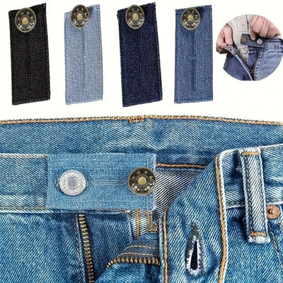 Waistband Extender Elastic Loop & Metal Button