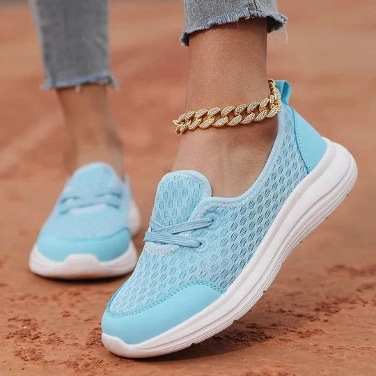 Walking Shoes Three-Zone Support Adaptive Cushioning Breathable Lightweight Upper