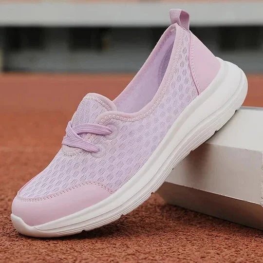 Walking Shoes Three-Zone Support Adaptive Cushioning Breathable Lightweight Upper