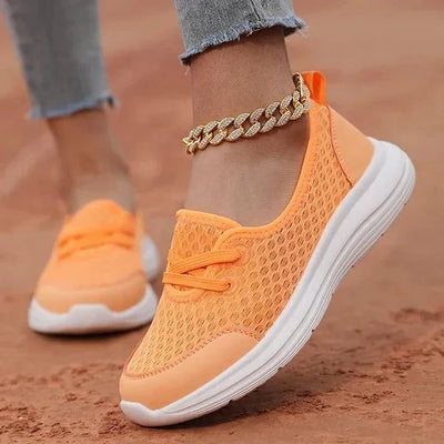 Walking Shoes Three-Zone Support Adaptive Cushioning Breathable Lightweight Upper