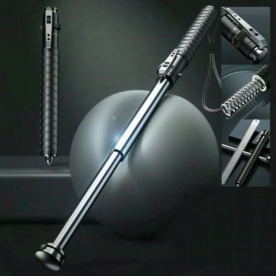 Walking Stick Automatic Folding Anti-Slip Grip
