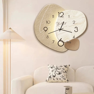 Wall Clock Silent Movement Scandinavian Design