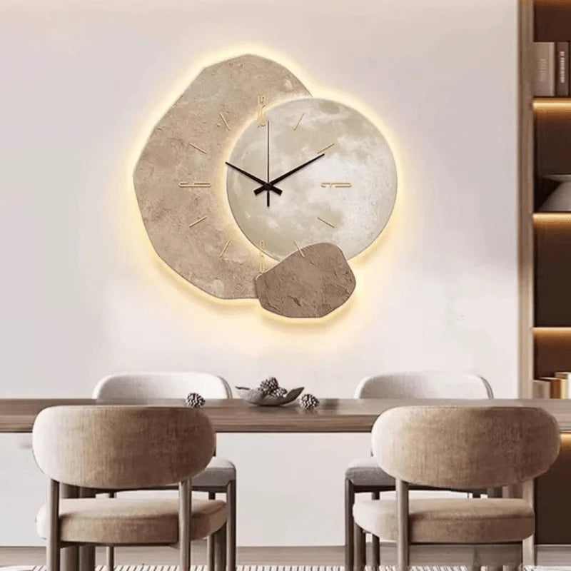 Wall Clock Silent Movement Scandinavian Design