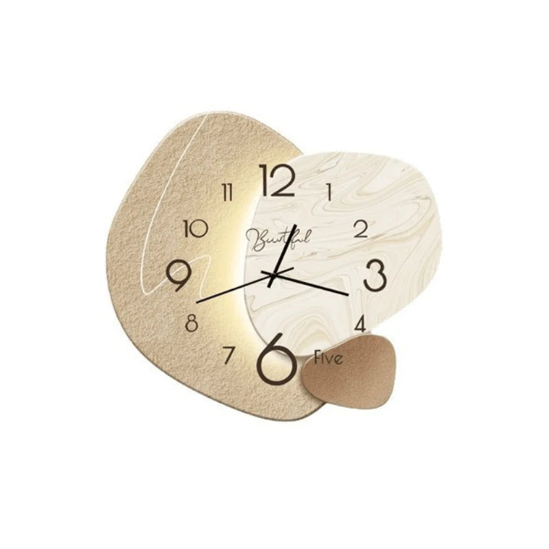 Wall Clock Silent Movement Scandinavian Design