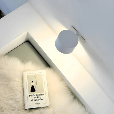 Wall Lamp Wireless Rechargeable 360° Rotatable No Drill Mount