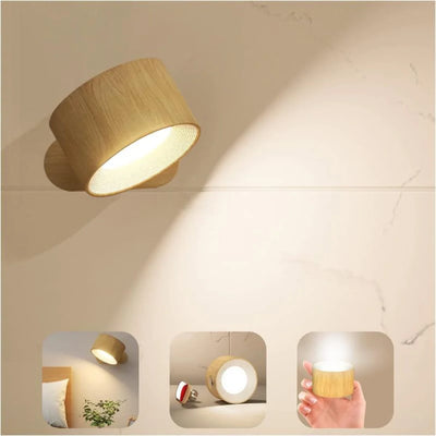 Wall Light 360° Cordless Rechargeable Waterproof