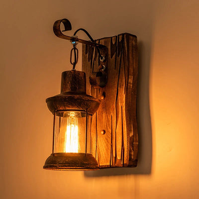 Wall Light Cast Iron Directional Shade Hardwired Installation