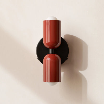 Wall Light Double Head Stainless Steel Warm White LED
