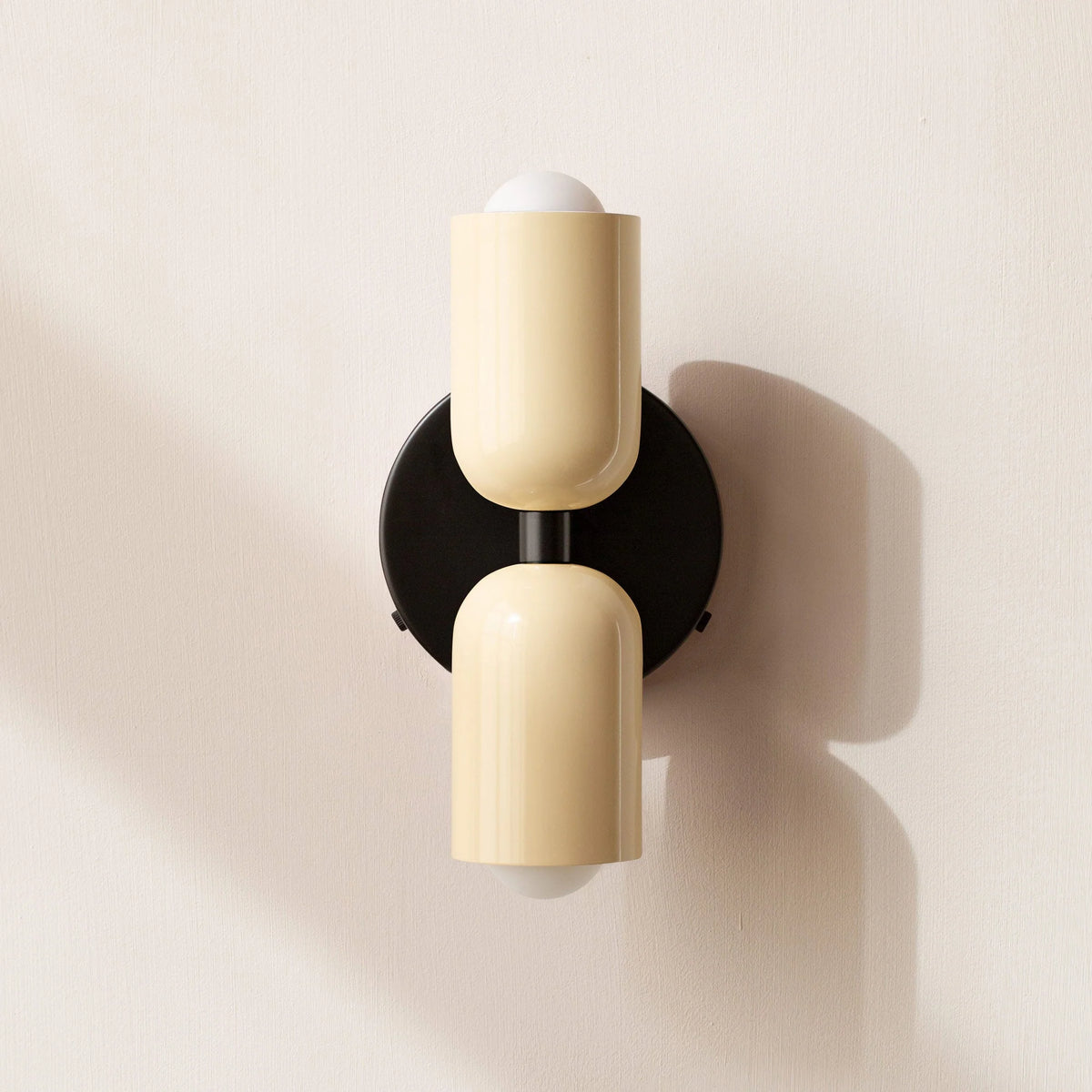 Wall Light Double Head Stainless Steel Warm White LED