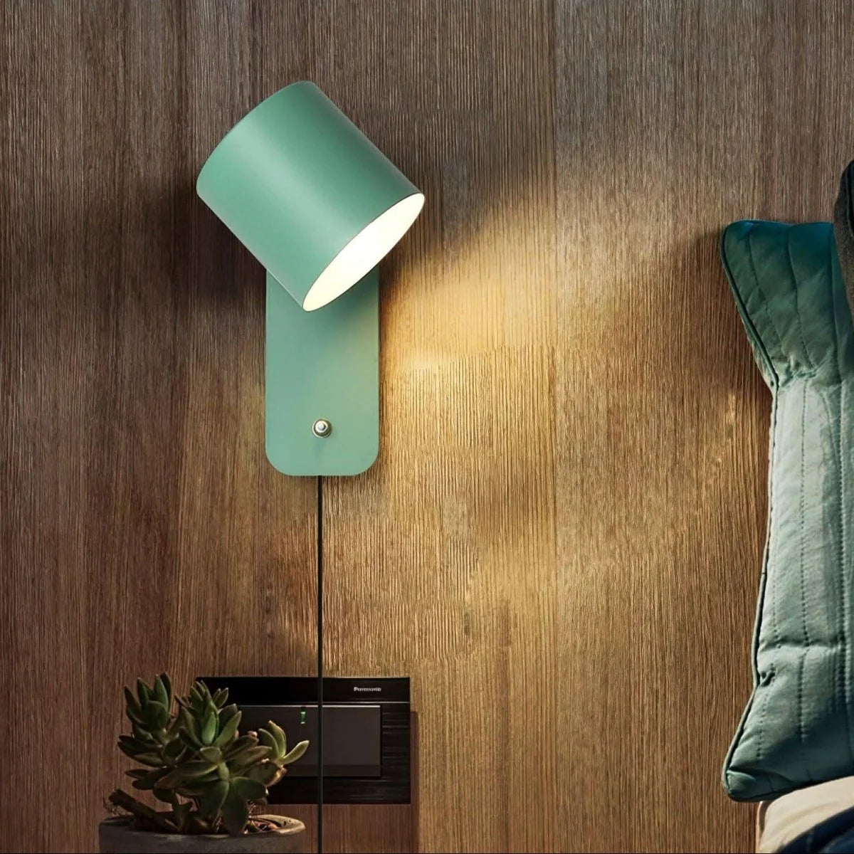 Wall Light Minimalist Space-Saving Hardwired Installation
