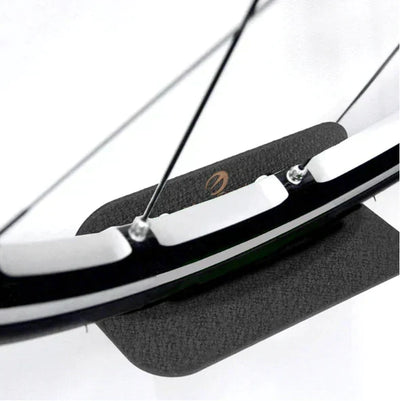 Wall-Mounted Bike Rack Coated Steel Space-Saving 150 lb Capacity