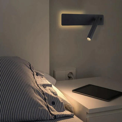 Wall Reading Light Swiveling Spot Dual LEDs