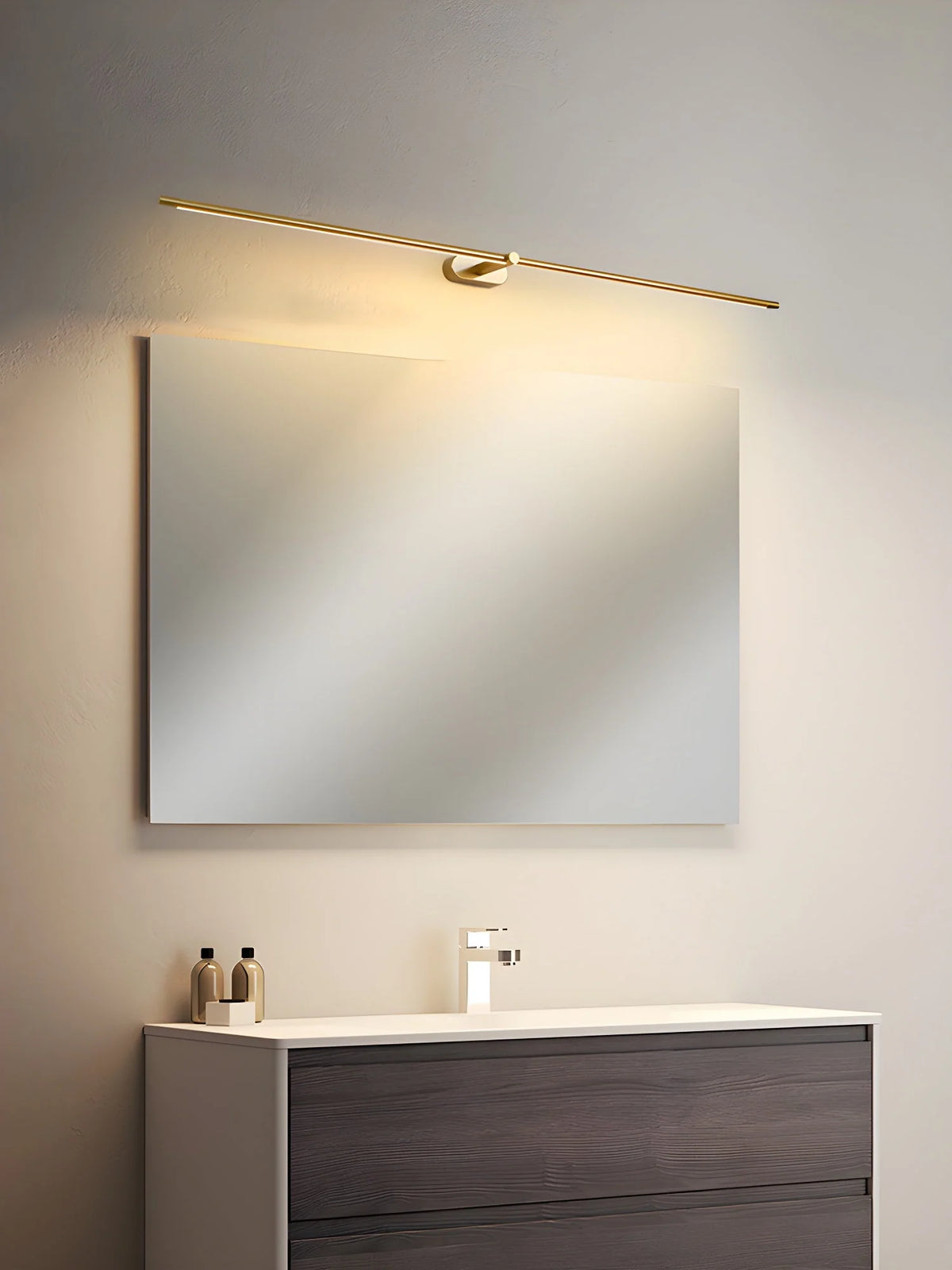 Wall Sconce Slim USB Rechargeable 3-Color Dimmable LED