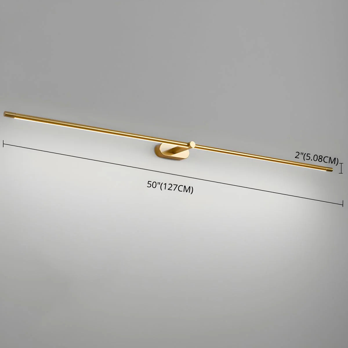 Wall Sconce Slim USB Rechargeable 3-Color Dimmable LED