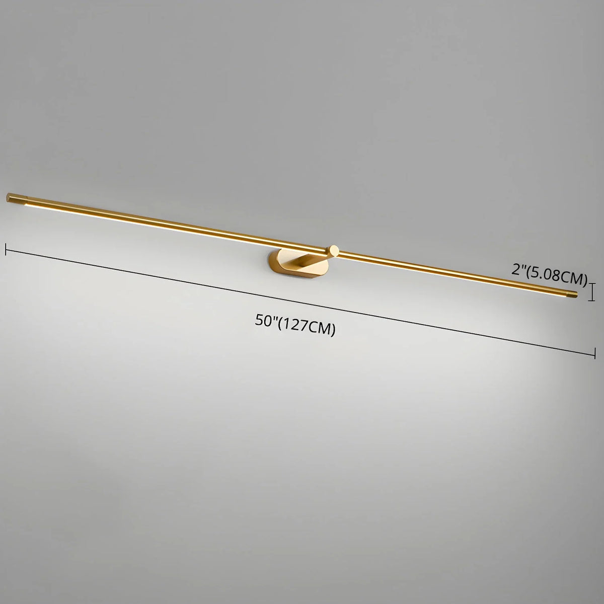 Wall Sconce Slim USB Rechargeable 3-Color Dimmable LED