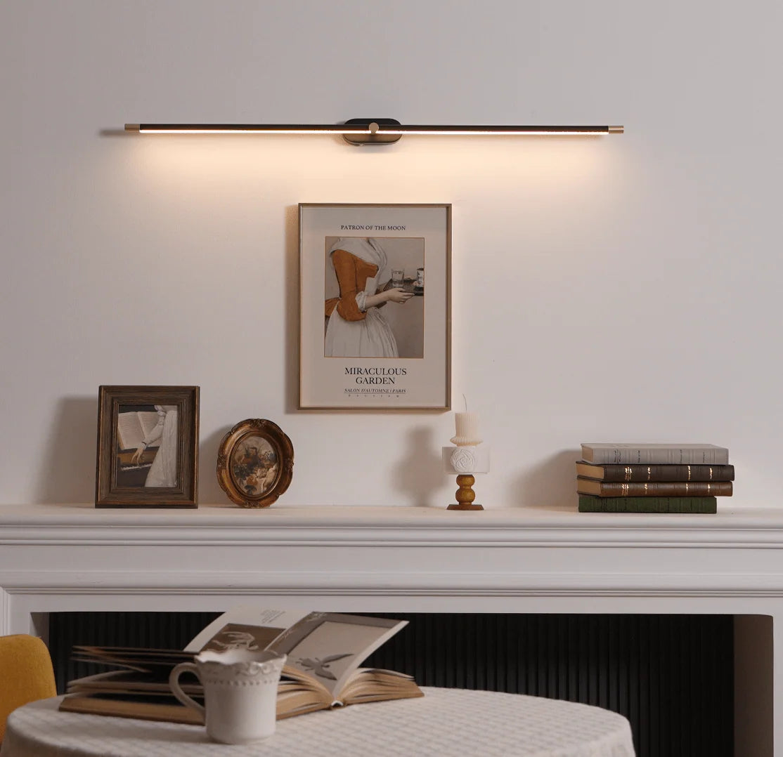 Wall Sconce Slim USB Rechargeable 3-Color Dimmable LED