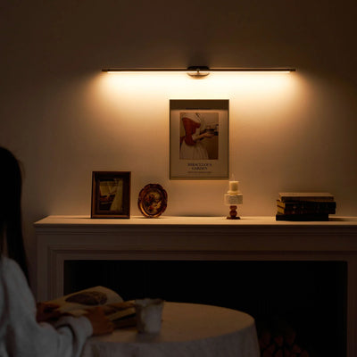 Wall Sconce Slim USB Rechargeable 3-Color Dimmable LED
