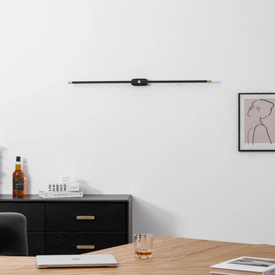 Wall Sconce Slim USB Rechargeable 3-Color Dimmable LED