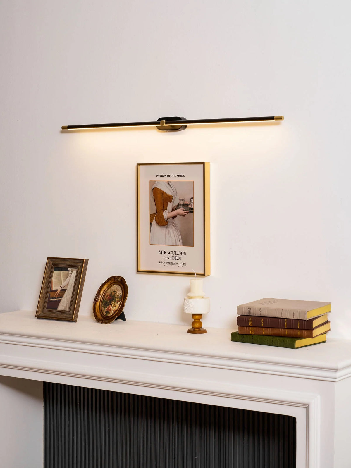 Wall Sconce Slim USB Rechargeable 3-Color Dimmable LED