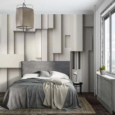 Wallpaper 3D Geometric Depth Effect