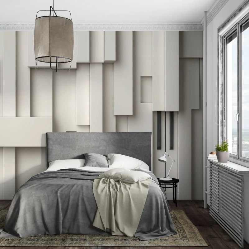 Wallpaper 3D Geometric Depth Effect