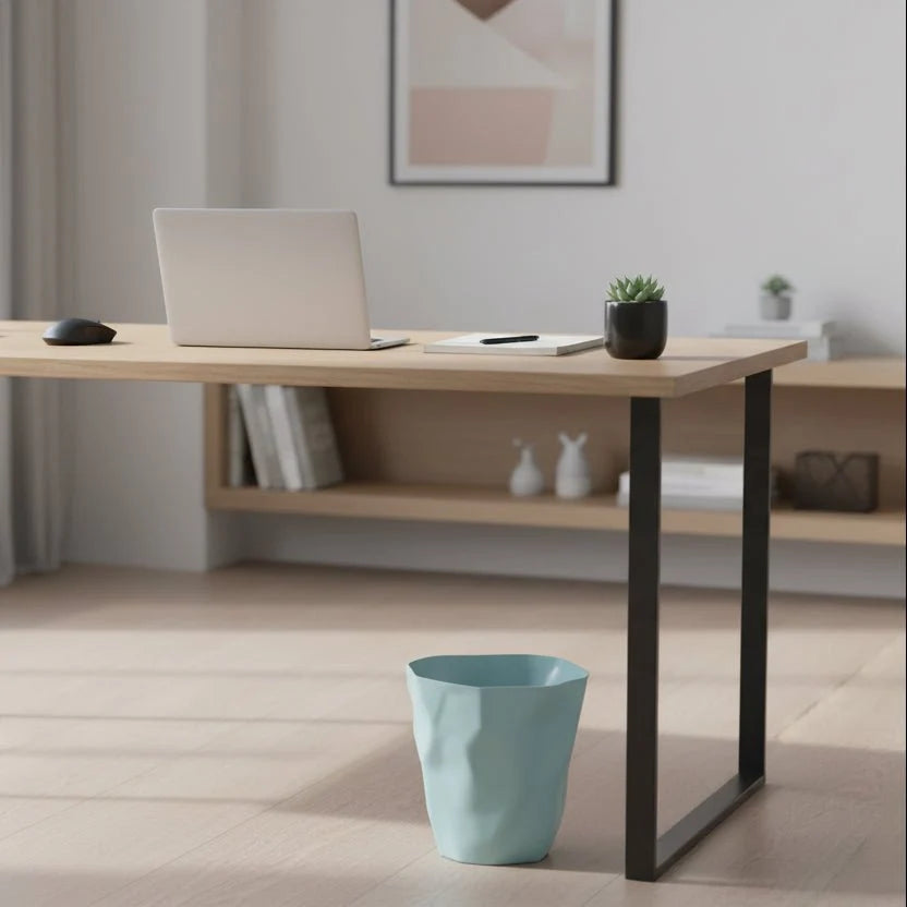 Wastebasket Space-Saving Irregular Shape