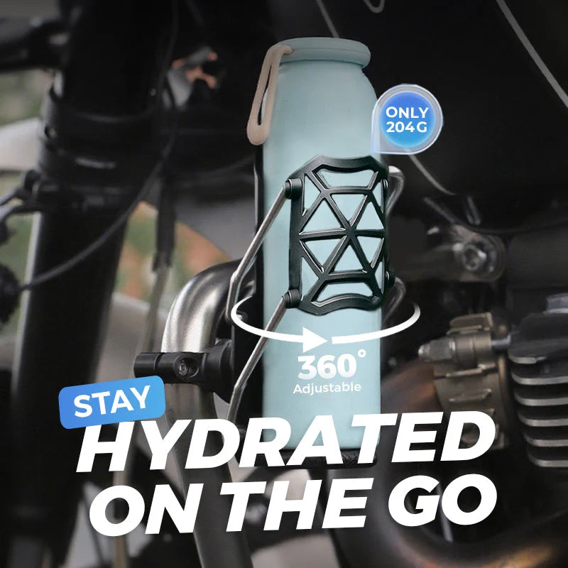 Water Bottle Holder 360° Adjustable Tool-Free Mount