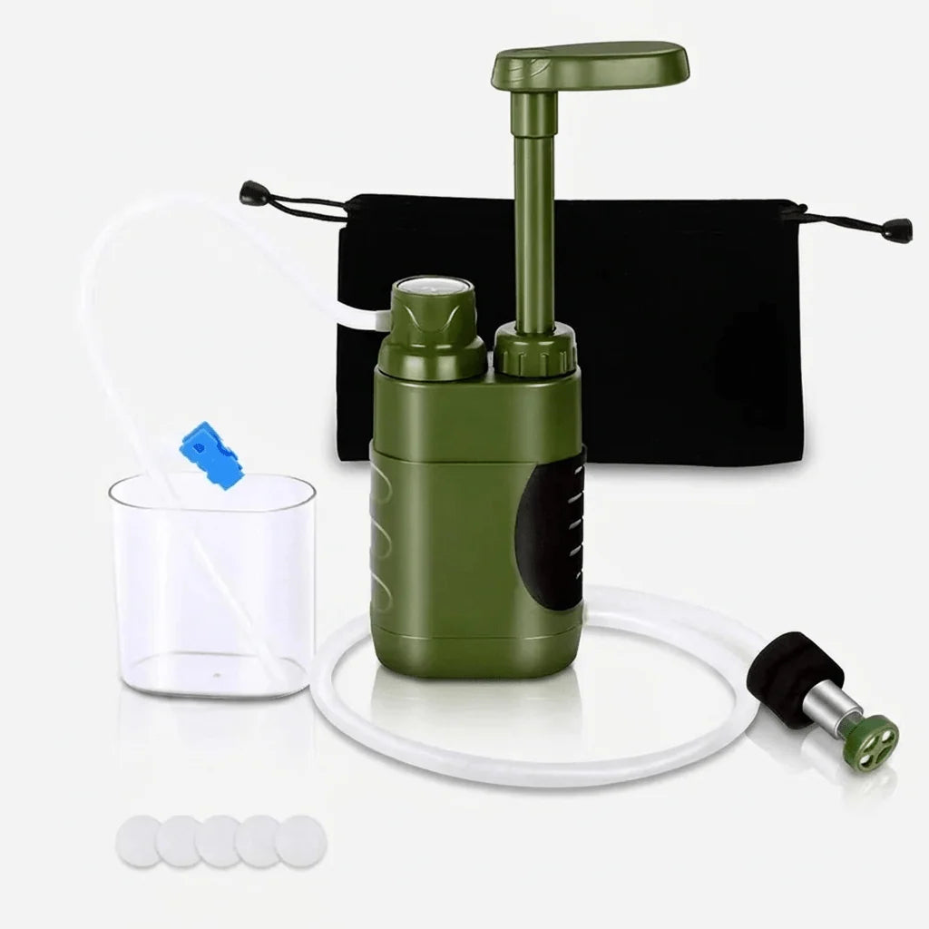 Water Filtration System Portable 3-Stage 0.01 μm Ultrafiltration