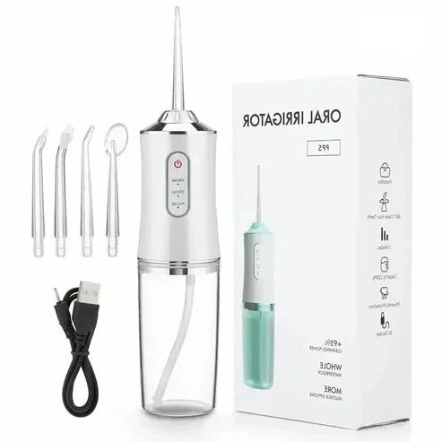 Water Flosser Cordless Rechargeable 10.1 Fl Oz Tank