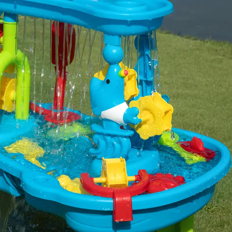 Water Play Table Multi-Level Outdoor Figures & Accessories