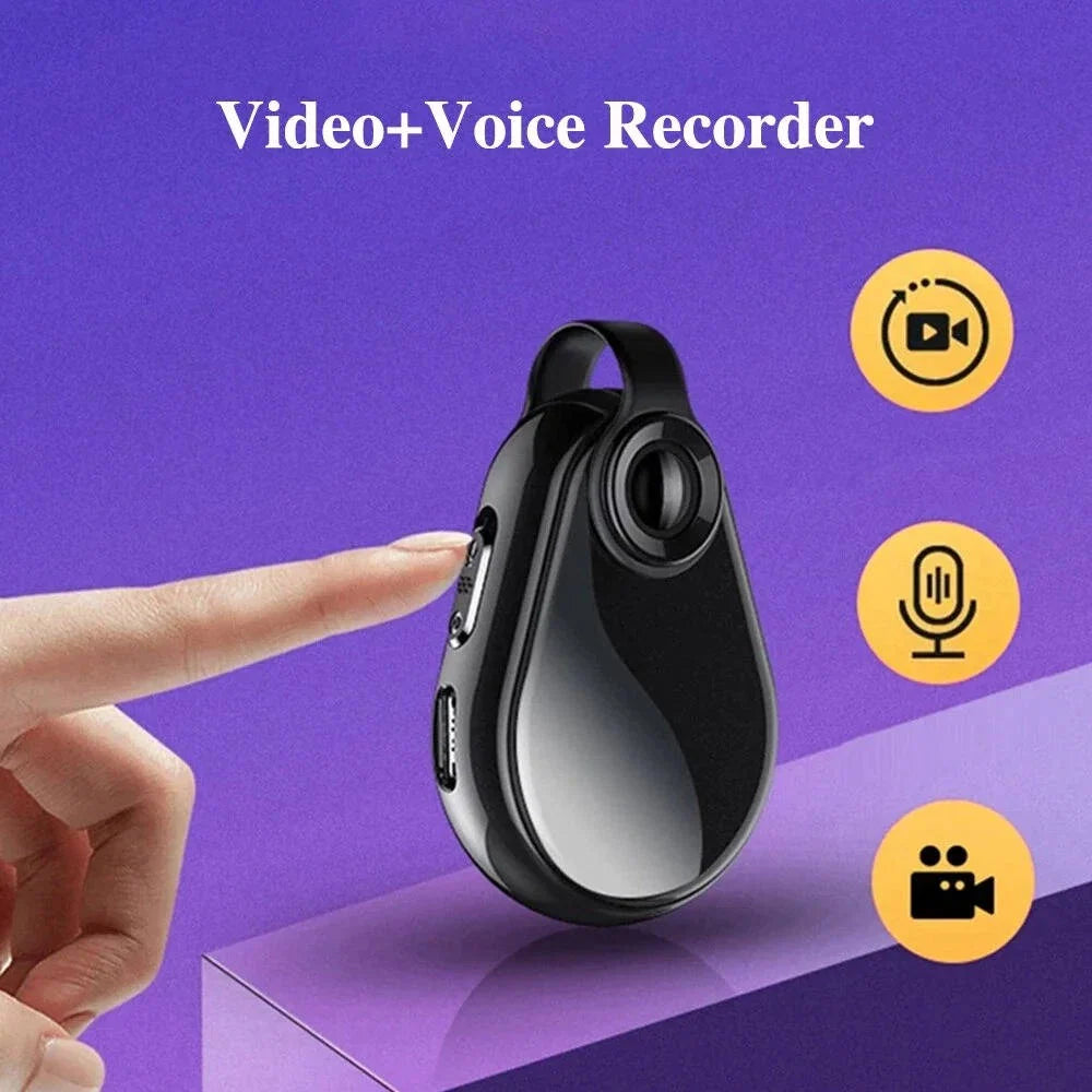 Wearable Camera Necklace 1080P Audio & Video Recording