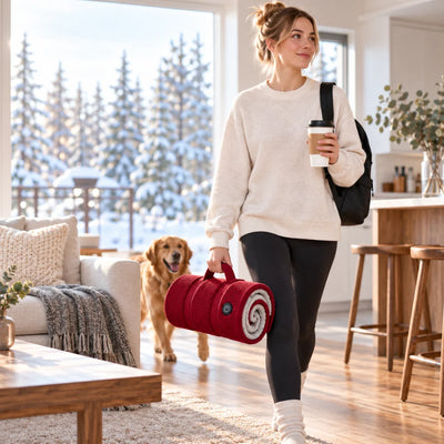 Wearable Heated Blanket Active Heating Hands-Free Design
