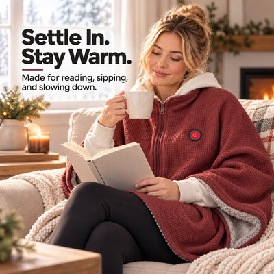 Wearable Heated Blanket Active Heating Hands-Free Design