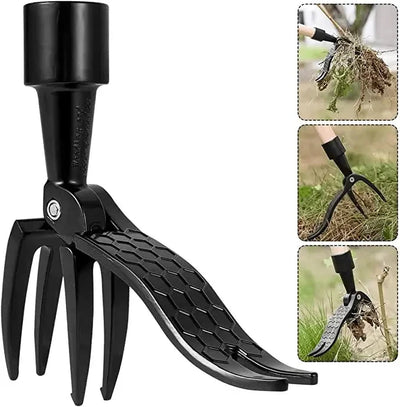 Weed Puller Four-Claw Root Extractor Foot Lever