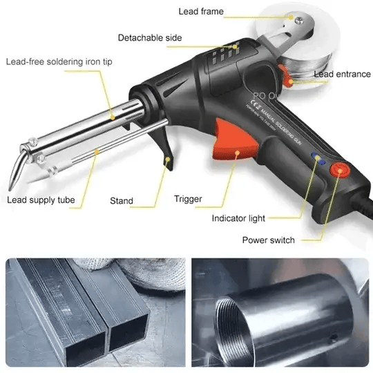 Welding & Cutting Tool 2-in-1 Ergonomic Grip