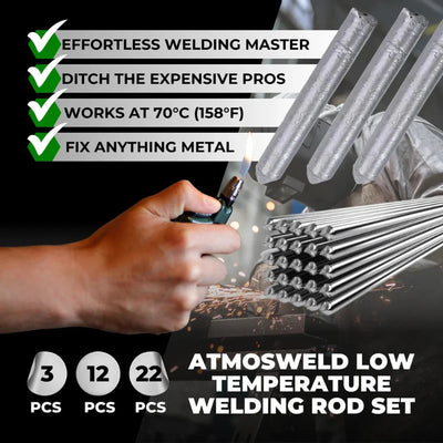 Welding Rods Low-Heat Activation Multi-Metal Kit