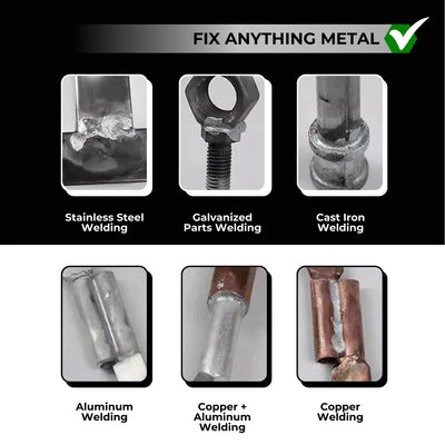 Welding Rods Low-Heat Activation Multi-Metal Kit