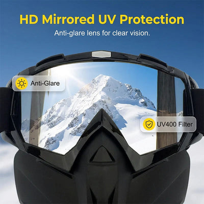 Welding Shield 2-in-1 Impact Polycarbonate Removable Goggles