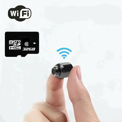 Wi-Fi IP Camera 1080p 120° Wide-Angle Infrared Night Vision