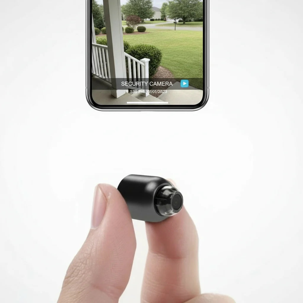 WiFi IP Camera 1080p 120° Night Vision 2-Way Audio