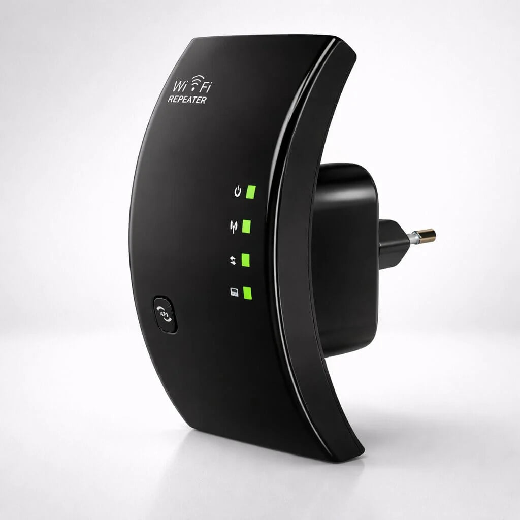 WiFi Range Extender 300 Mbps Extended Coverage Plug-and-Play