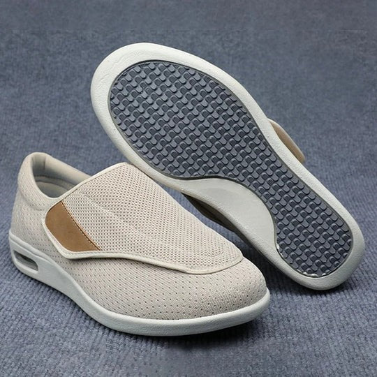 Wide Fit Shoes Stretchy Breathable Mesh Cushioned Insole