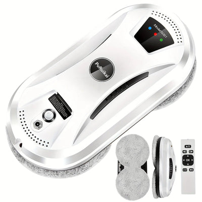 Window Cleaning Robot Automatic Remote Control & Powerful Suction