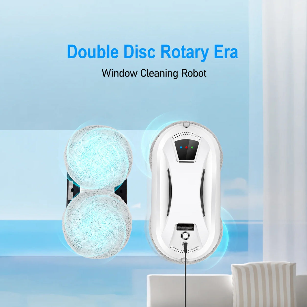 Window Cleaning Robot Fully Automatic Streak-Free Remote Control