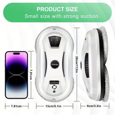 Window Cleaning Robot Fully Automatic Streak-Free Remote Control