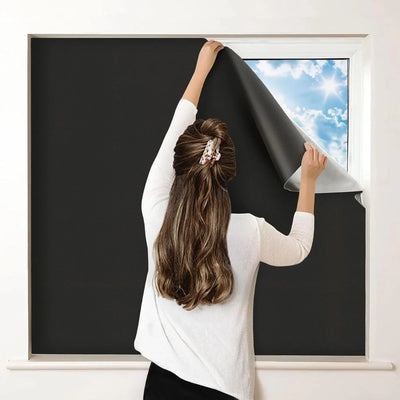 Window Film Blackout Static Cling Trim-To-Fit