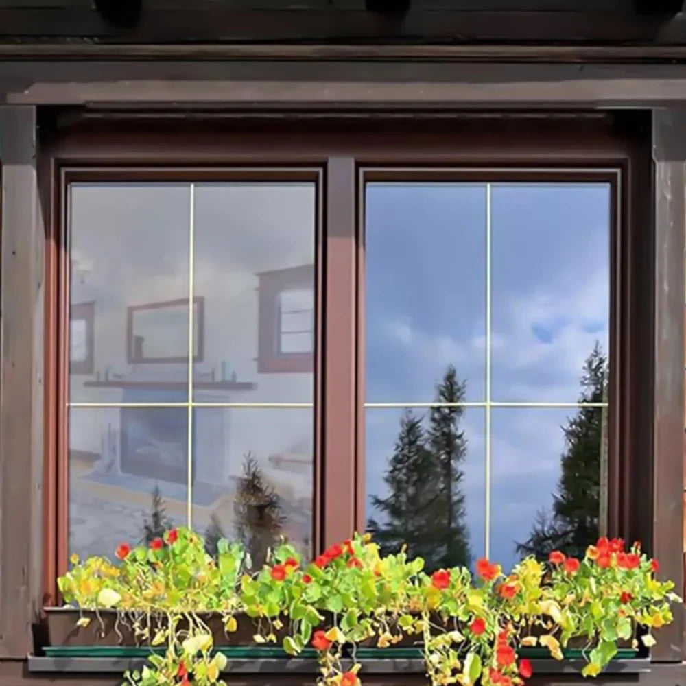 Window Film Reflective Heat Blocking Static Cling Privacy