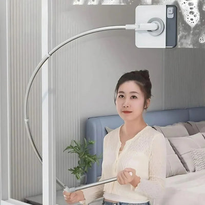 Window Wiper & Squeegee Bendable Long Arm