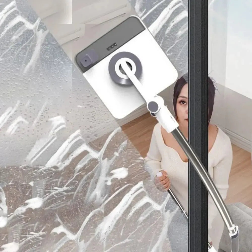 Window Wiper & Squeegee Bendable Long Arm